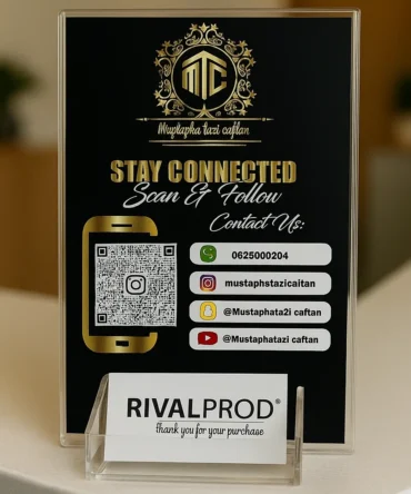 Card holder QR Code
