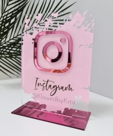 Acrylic Instagram Sign