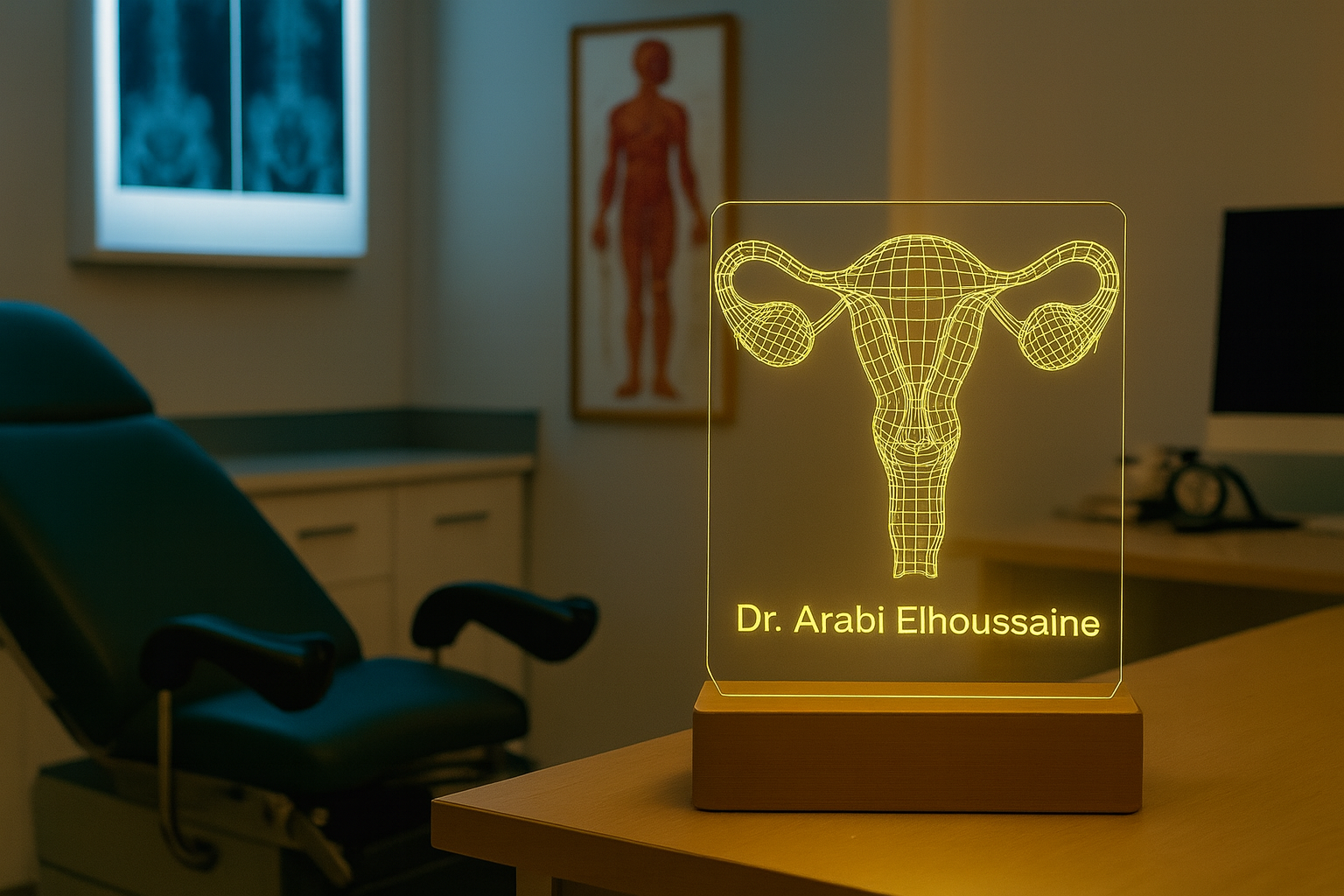 Uterus LED Lamp - Image 2