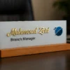Desk Plate